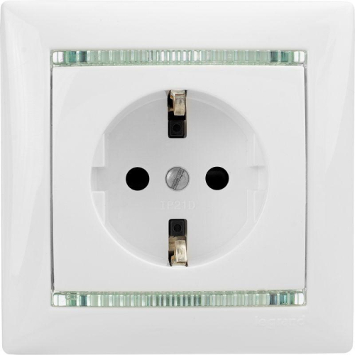 Рамка 1-м Valena бел./крис. Leg 774461 фото 29