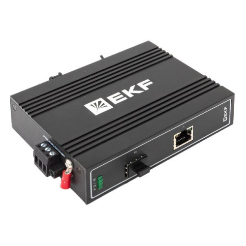 Медиаконвертер 10/100/1000Base-TX в 1000Base-X SFP TSX EKF TSX-MC-1GX1GT-SFP фото 9