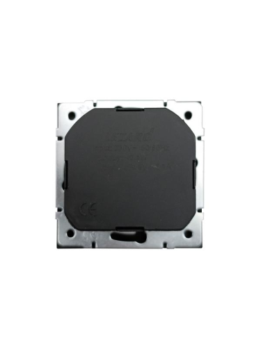 Розетка 1-мест. с/з+USB разъем СП ZIMA IP20 черн. бархат LEZARD 704-4288-181 фото 6