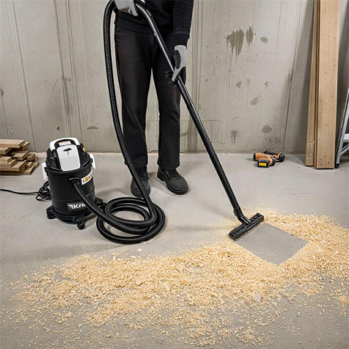 Пылесос строительный KR15 1200Вт 15л 4м Kranz KR-16-1115 фото 9