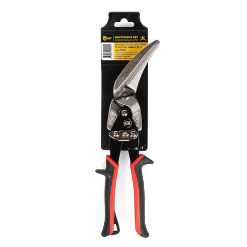 Ножницы по металлу лев. проходные НМАп-270 LL ПРОФИ КВТ 104428 фото 6