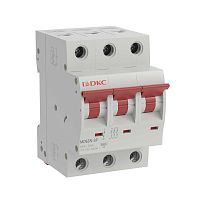 Выключатель автоматический модульный 3п C 4А 6кА YON max MD63N DKC MD63N-3PC4