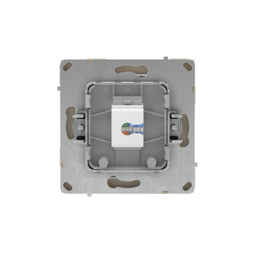 Розетка компьютерная 1-м KANT RJ45 кат.5E без шторки ванильн. марципан DKC 7015663 фото 3 Розетка компьютерная 1-м KANT RJ45 кат.5E без шторки ванильн. марципан DKC 7015663 фото 3