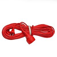 Удлинитель-шнур 1х20м без заземл. 10А IP20 2.2кВт ПВС 2х1 DOMTOK 2489 Удлинитель-шнур 1х20м без заземл. 10А IP20 2.2кВт ПВС 2х1 DOMTOK 2489