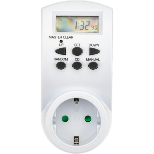 Таймер недельный электронный с заземл. 1.8кВт бел. REV 66989 6 фото 3