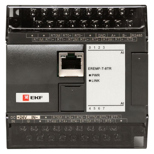 Модуль ввода термосопротивлений EREMF 8 PRO-Logic EKF EREMF-T-8TR фото 2