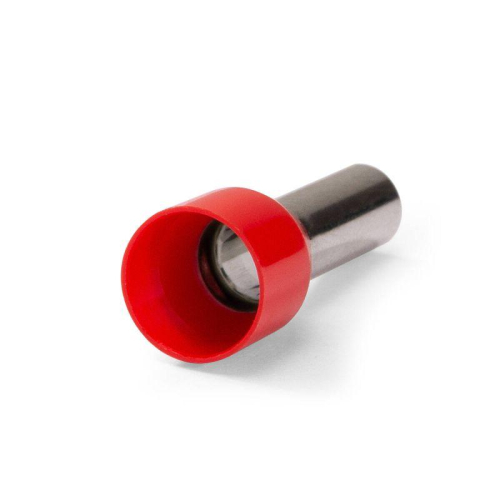 Наконечник штыревой втулочный изолированный НШВИ 10-12 ЕВРО красн. КВТ 103207 фото 4