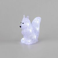 Фигура светодиодная акриловая "Белка" 17.5х12х18см 12LED 0.5Вт 4.5В IP20 элементы питания 3хAAA (не в компл.) Neon-Night 513-341