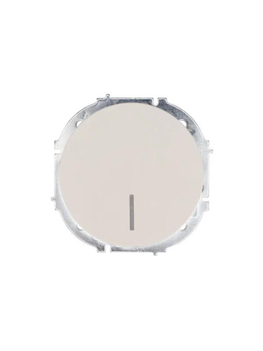 Выключатель 1-кл. СП OSEN 10А IP20 с подсветкой механизм сл. кость LEZARD 743-9088-111