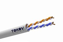 Кабель витая пара U/UTP 2х2х24AWG кат.5E PVC (м) TOKOV ELECTRIC TKE-C06-U22-5E-305-PVC