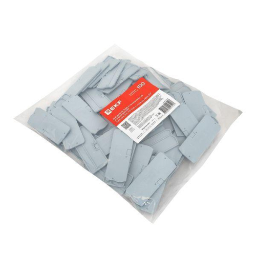 Заглушка для 2.5 Push-in 4 вывода сер. EKF EP-PIT-2.5-4 фото 3