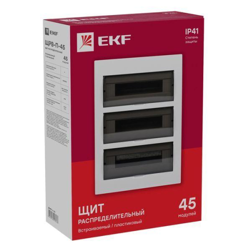 Щит распред. ЩРВ-П-45 IP40 EKF pb40-v-45 фото 4 Щит распред. ЩРВ-П-45 IP40 EKF pb40-v-45 фото 4