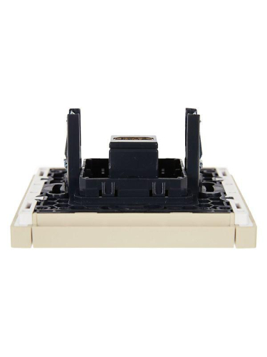 Розетка HDMI FORTE&PIANO FP440 ваниль IEK FP-H10-K10 фото 3