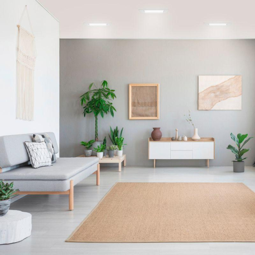 Светильник светодиодный Elementary Downlight 26Вт 4000К 2250лм 170-260В IP20 220х26 квадрат монтаж бел. GAUSS 998520224 фото 7