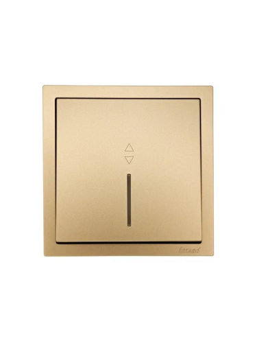 Выключатель проходной 1-кл. с индик. СП ZIMA IP20 10А безвинт. зажим зол. LEZARD 704-3688-114QC фото 3 Выключатель проходной 1-кл. с индик. СП ZIMA IP20 10А безвинт. зажим зол. LEZARD 704-3688-114QC фото 3