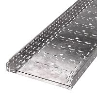 Лоток перфорированный 500х80 L3000 сталь 1мм (уп.6м) Стандарт Промрукав PR16.0018