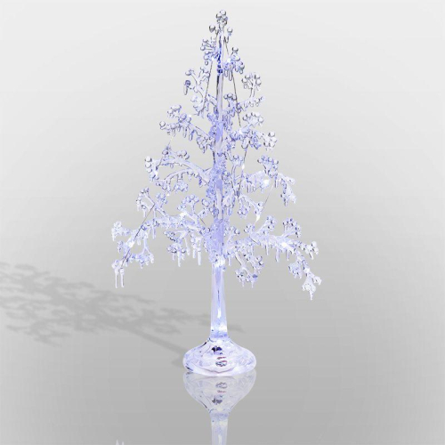 Фигура светодиодная "Ель" 51см 15LED бел. 1Вт IP20 на подставке элементы питания 3хAAA (не в компл.) Neon-Night 513-033 фото 5