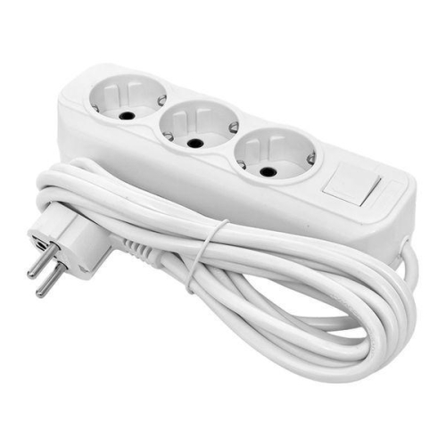 Удлинитель 3х3м с заземл. 16А IP20 Эксперт 3.0кВт с выкл. ПВС 3х1 PROxima EKF UBA16-310-3-03i фото 3