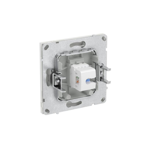 Розетка компьютерная 1-м KANT RJ45 кат.6A без шторки бел. песок DKC 7010673 фото 6 Розетка компьютерная 1-м KANT RJ45 кат.6A без шторки бел. песок DKC 7010673 фото 6
