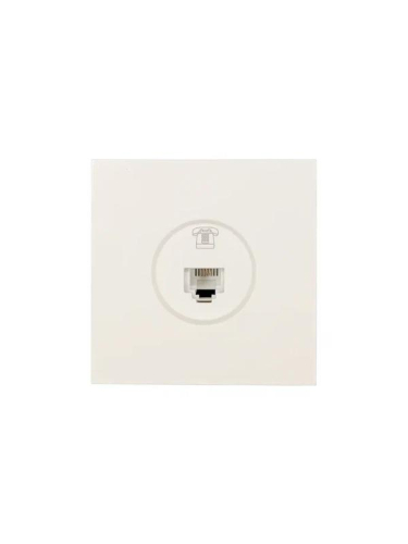 Розетка телефонная евр СП ZIMA IP20 слон. кость LEZARD 704-9088-137