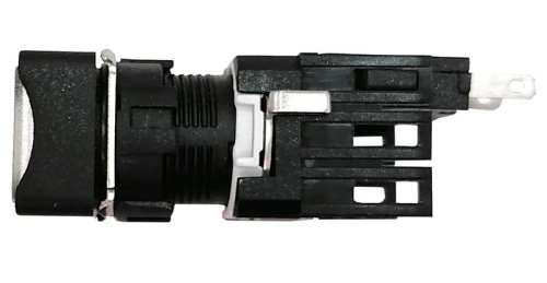 Кнопка нажимная возвратная квадратная (1НО) бел. EMAS D100KDB фото 2 Кнопка нажимная возвратная квадратная (1НО) бел. EMAS D100KDB фото 2