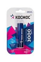 Аккумулятор Li-ion 18650 3000мА.ч без защиты с выводами под пайку (уп.4шт) KOC18650Li30PAS4