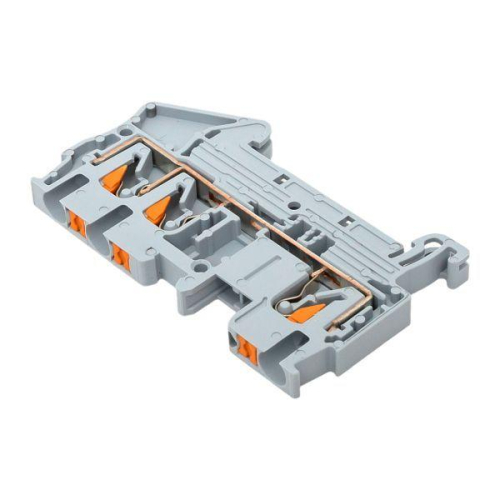 Колодка клеммная пружинная 2.5 Push-in 3 вывода сер. EKF PIT-2.5-3 фото 9