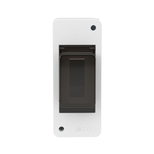 Щиток настенный 2мод. IP41 с тонированной дверцей бел. DKC F02W0WD фото 2 Щиток настенный 2мод. IP41 с тонированной дверцей бел. DKC F02W0WD фото 2