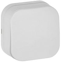 Выключатель 1-кл. ОП GLORY ВС20-1-0-ХБм 10А бел. матов. IEK EVH10-K01M-10