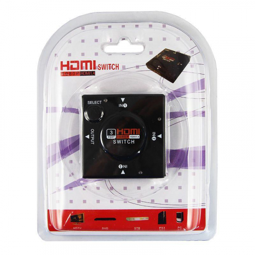 Переключатель HDMI 3x1 без питания Rexant 17-6912 фото 2