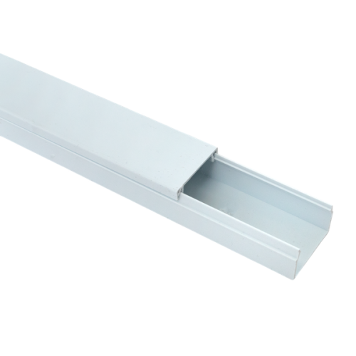 Кабель-канал 40х25 L2000 пластик бел. EKF kkm-40-25 фото 3