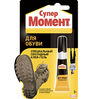 Клей для обуви 3г на ед. блистер-карте Момент C0041411