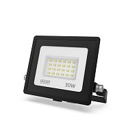 Прожектор светодиодный Elementary 30Вт IP65 6500К 2550лм PROMO G3 черн. GAUSS 613100330P