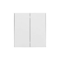 Выключатель 2-кл. СП STRONG MIELE 10А жемчуж. Kranz KR-78-0706-4