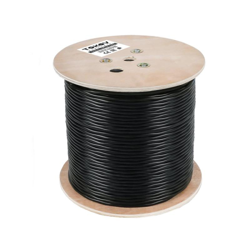 Кабель витая пара U/UTP 4х2х24 AWG кат.5E CCA PE outdoor Fluke tested 305м (м) TOKOV ELECTRIC TKL-C06-U42CCA-5E-305-OD фото 2 Кабель витая пара U/UTP 4х2х24 AWG кат.5E CCA PE outdoor Fluke tested 305м (м) TOKOV ELECTRIC TKL-C06-U42CCA-5E-305-OD фото 2