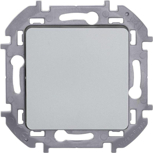Переключатель 1-кл. Inspiria 10А IP20 250В 10AX механизм алюм. IEK 673652 фото 5