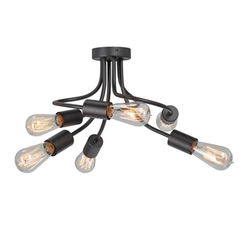 Люстра 6xE27 макс. 40Вт Vitaluce V3928-1/6PL фото 4 Люстра 6xE27 макс. 40Вт Vitaluce V3928-1/6PL фото 4