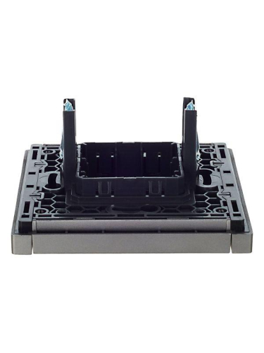 Заглушка с суппортом FORTE&PIANO FP541 сталь IEK FP-PL10-K46 фото 3 Заглушка с суппортом FORTE&PIANO FP541 сталь IEK FP-PL10-K46 фото 3