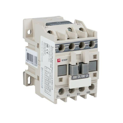 Контактор КМЭ 12А кат. 24В AC 1НО PROxima EKF ctr-s-12-24 фото 7