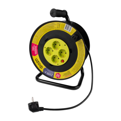 Удлинитель на катушке 4х50м с с заземл. CRG-04-5000 ФАZА 5063822 фото 7