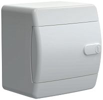 Корпус ЩРН-П-4 UNION Compact IP41 бел. дверь пластик. IEK UIC-KP13-N-04-41-K01
