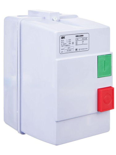 Контактор КМИ-22560 25А 220В/АС3 IP54 KARAT IEK KKM26-025-220-00 фото 2