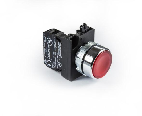 Кнопка нажимная круглая красн. (1НЗ) EMAS CM200DK Кнопка нажимная круглая красн. (1НЗ) EMAS CM200DK