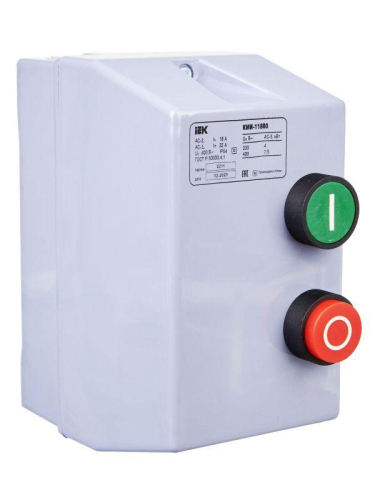 Контактор КМИ-11860 18А 380В/АС3 IP54 KARAT IEK KKM16-018-380-00 фото 2