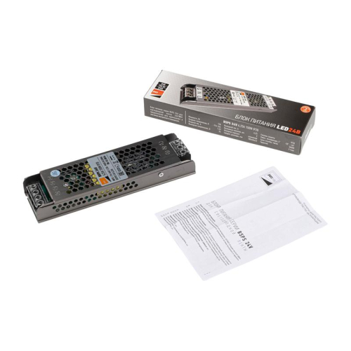 Блок питания для светодиод. ленты BSPS 24В 6.25А=150Вт IP20 Pro JazzWay 5062207 фото 3