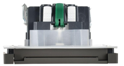 Розетка СП FORTE&PIANO16А IP44 FP319 с заземл. защ. шторки с крышкой безвинт. крепл. сер. IEK FP-R16-16-1-44-K03 фото 4