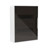 Щиток настенный 24мод. FRAME с тонированной дверцей с шин. PEN 2шт 8 отв. + 2шт 6 отв. бел. DKC F24W1WD