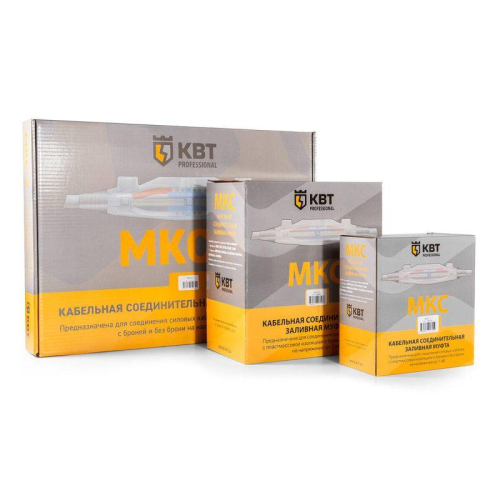 Муфта кабельная заливная соединительная МКС-3 КВТ 102649 фото 3