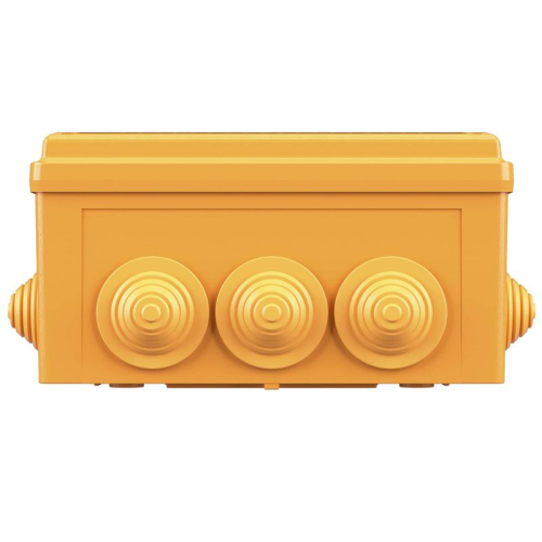 Коробка ответвительная FS 150х110х70мм IP55 4п 450В 32А 10кв.мм с кабельными вводами и клеммниками нерж. контакт пластик. DKC FSK21410 фото 3