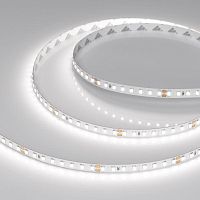 Лента светодиодная RT-A128-8mm 24V White 6000К 9.6Вт/м IP20 2835 высок. эффект. 150лм/Вт (уп.5м) Arlight 038755